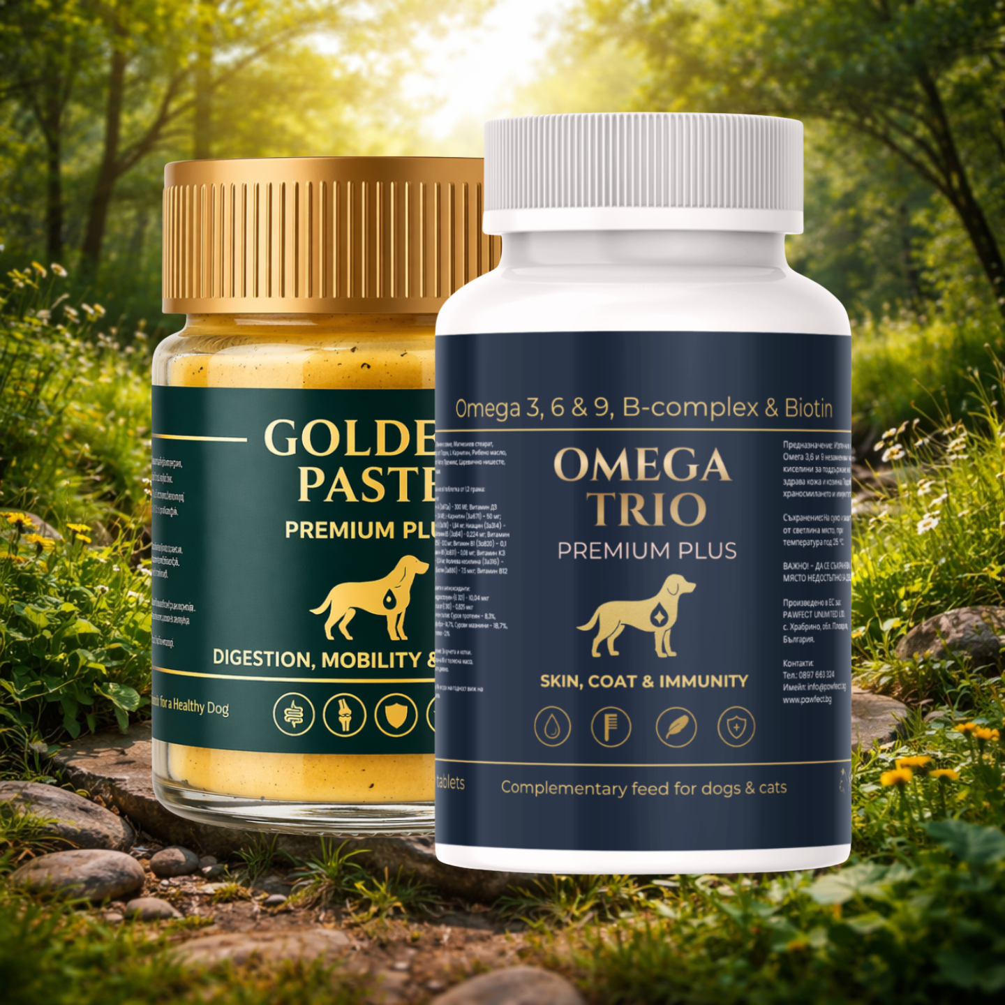 Omega Trio + Golden Paste
