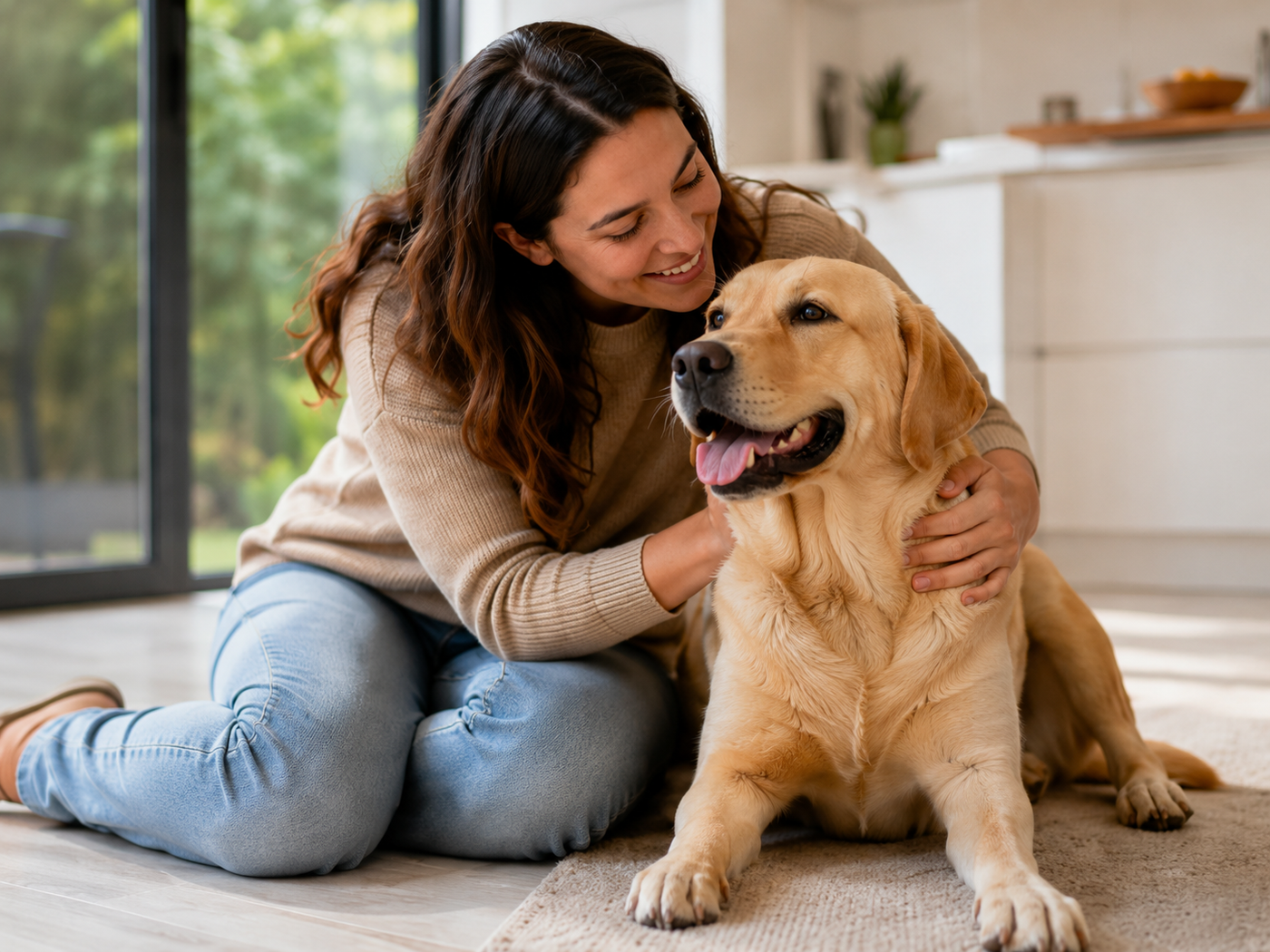 Стопанин с куче и Pawfect Premium Plus